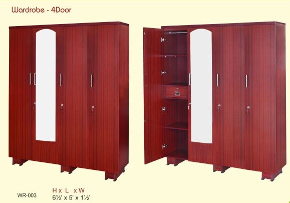 WARDROBE-4 door